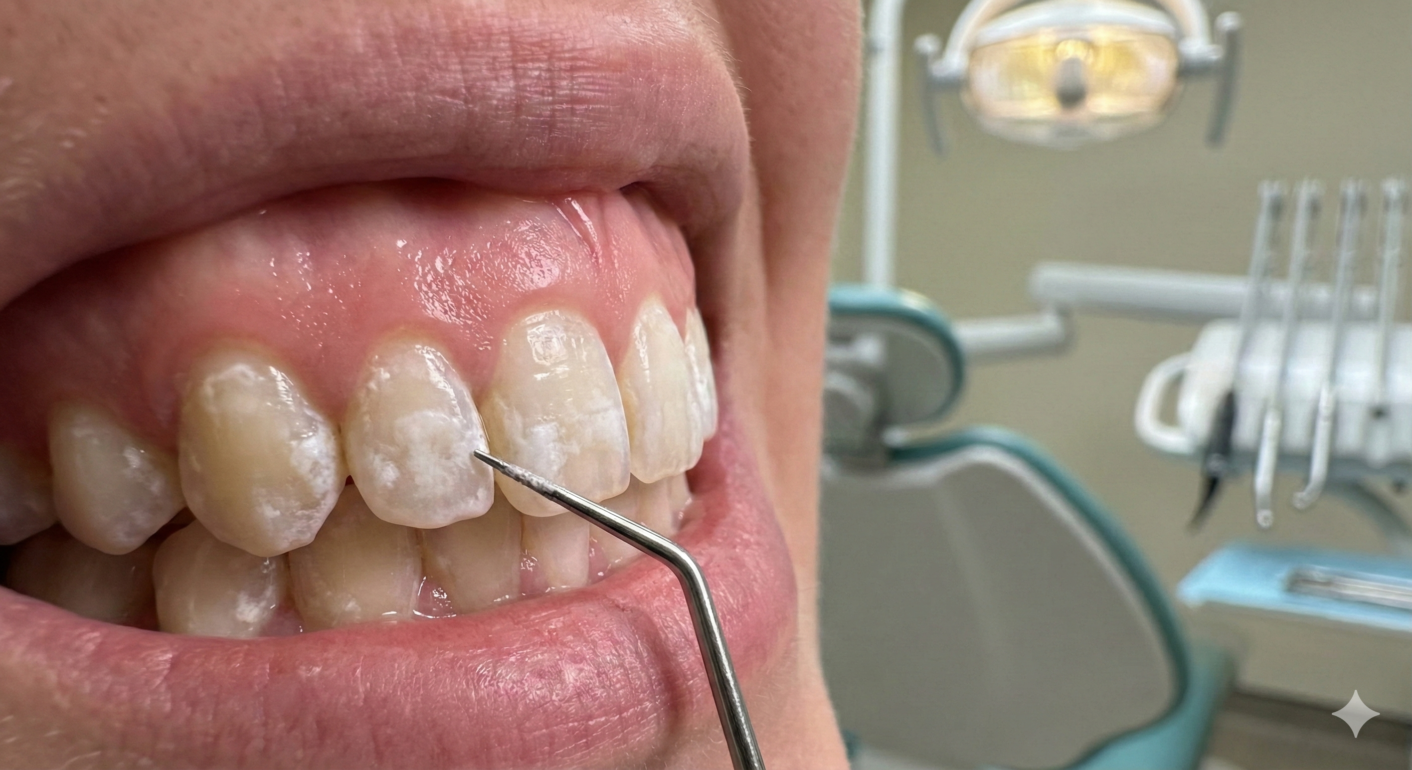 Manchado o desmineralización